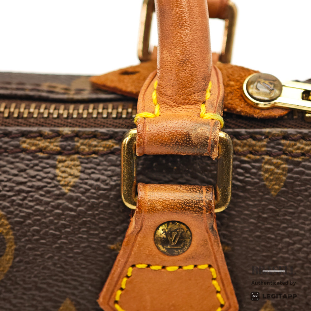 LOUIS VUITTON Mini Speedy Monogram Canvas Brown Hand Bag 【ImportFeeFREE】