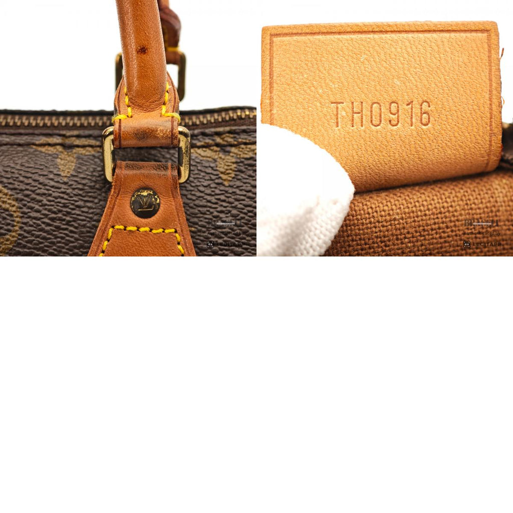 LOUIS VUITTON Mini Speedy Monogram Canvas Brown Hand Bag 【ImportFeeFREE】