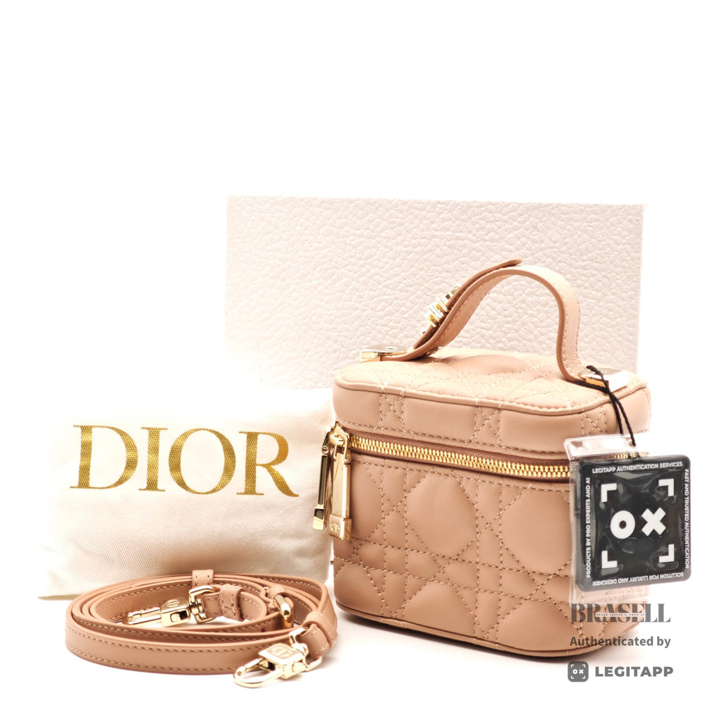 Christian Dior Leather Vanity Bag【ImportFeeFREE】