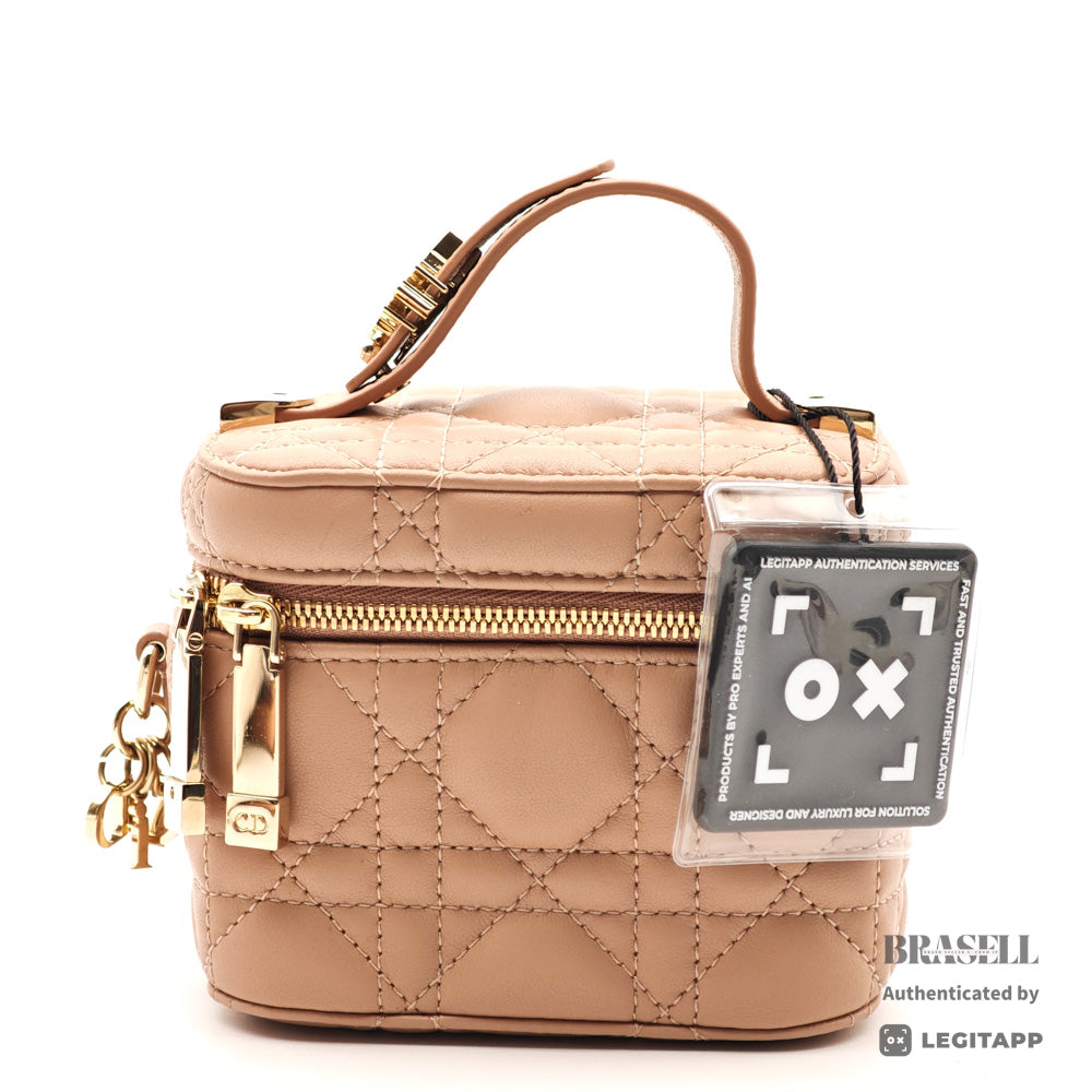 Christian Dior Leather Vanity Bag【ImportFeeFREE】