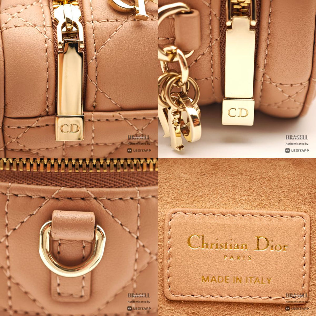 Christian Dior Leather Vanity Bag【ImportFeeFREE】