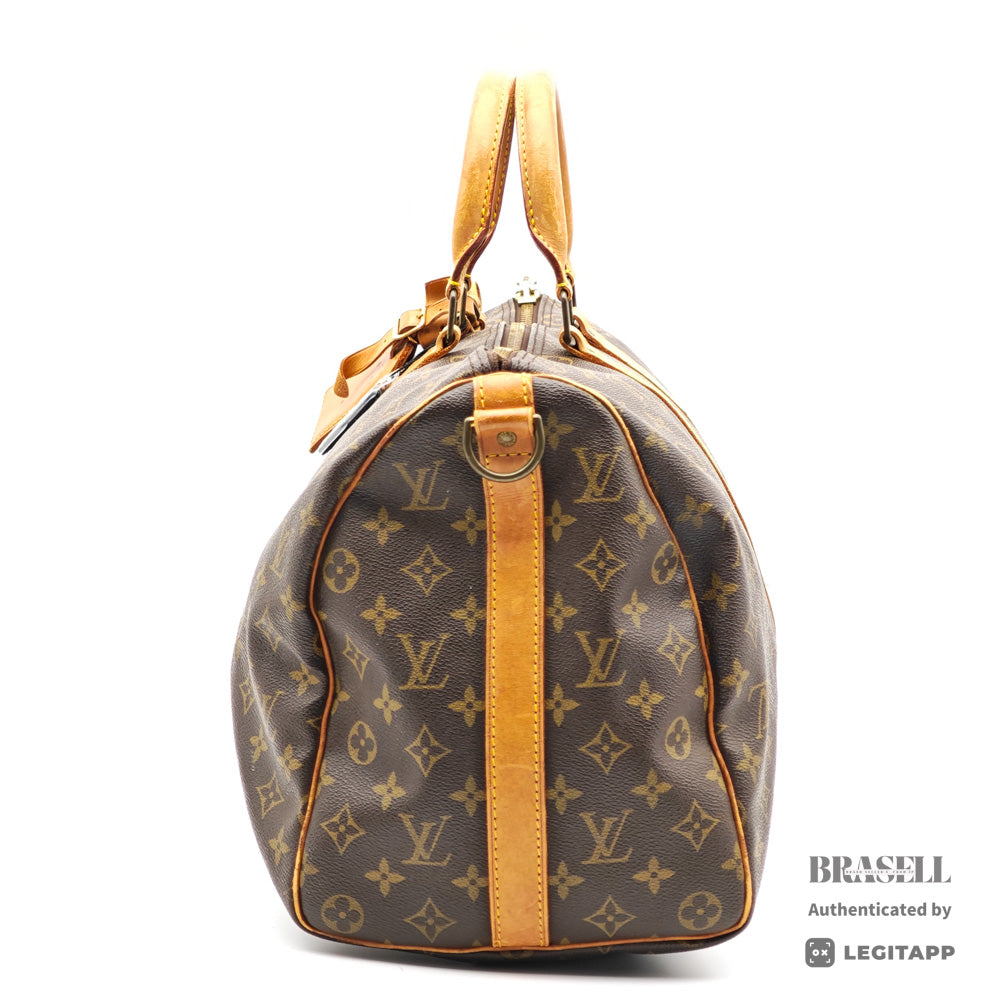 LOUIS VUITTON Keepall45 Monogram Canvas Brown Boston Bag M41418【ImportFeeFREE】