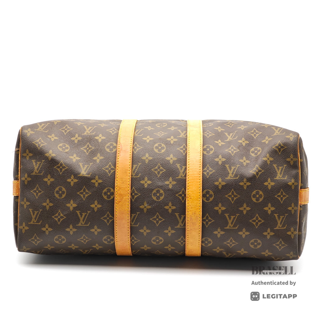 LOUIS VUITTON Keepall45 Monogram Canvas Brown Boston Bag M41418【ImportFeeFREE】