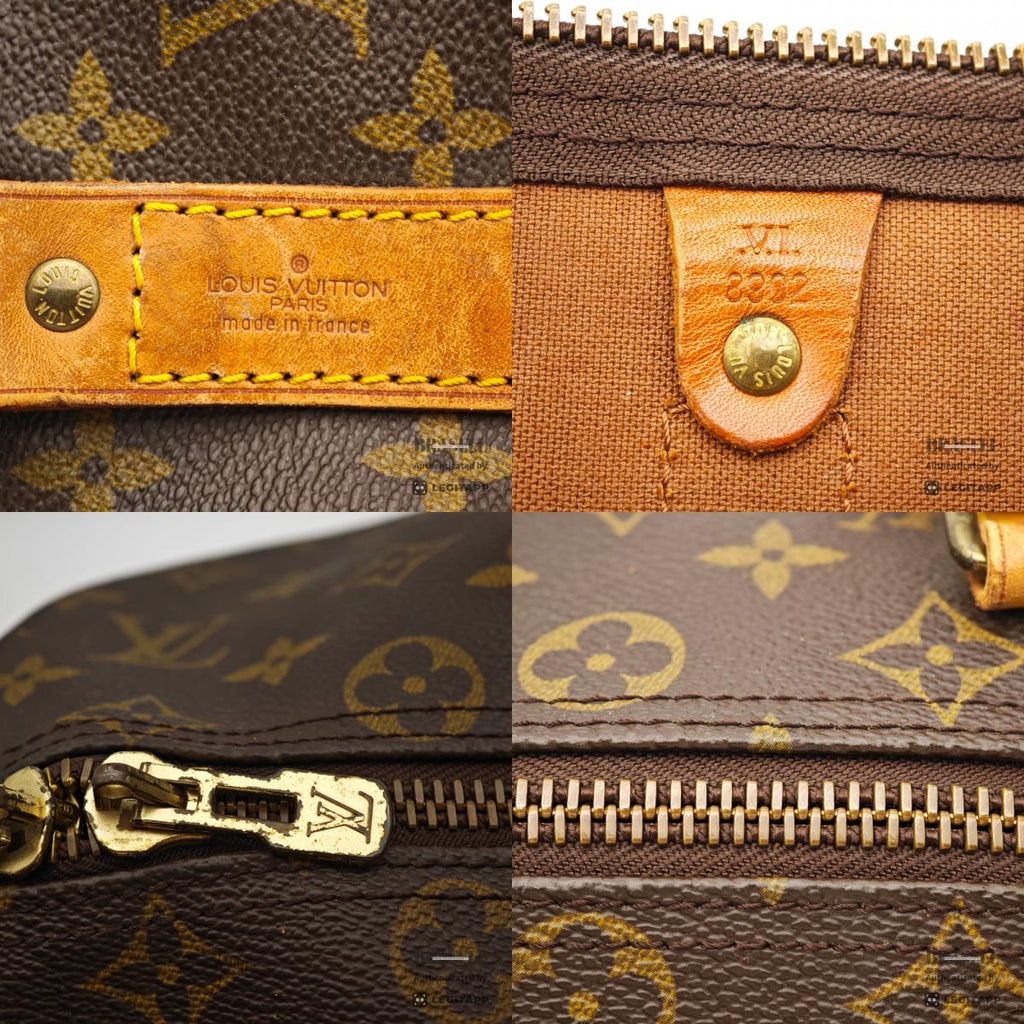 LOUIS VUITTON Keepall45 Monogram Canvas Brown Boston Bag M41418【ImportFeeFREE】