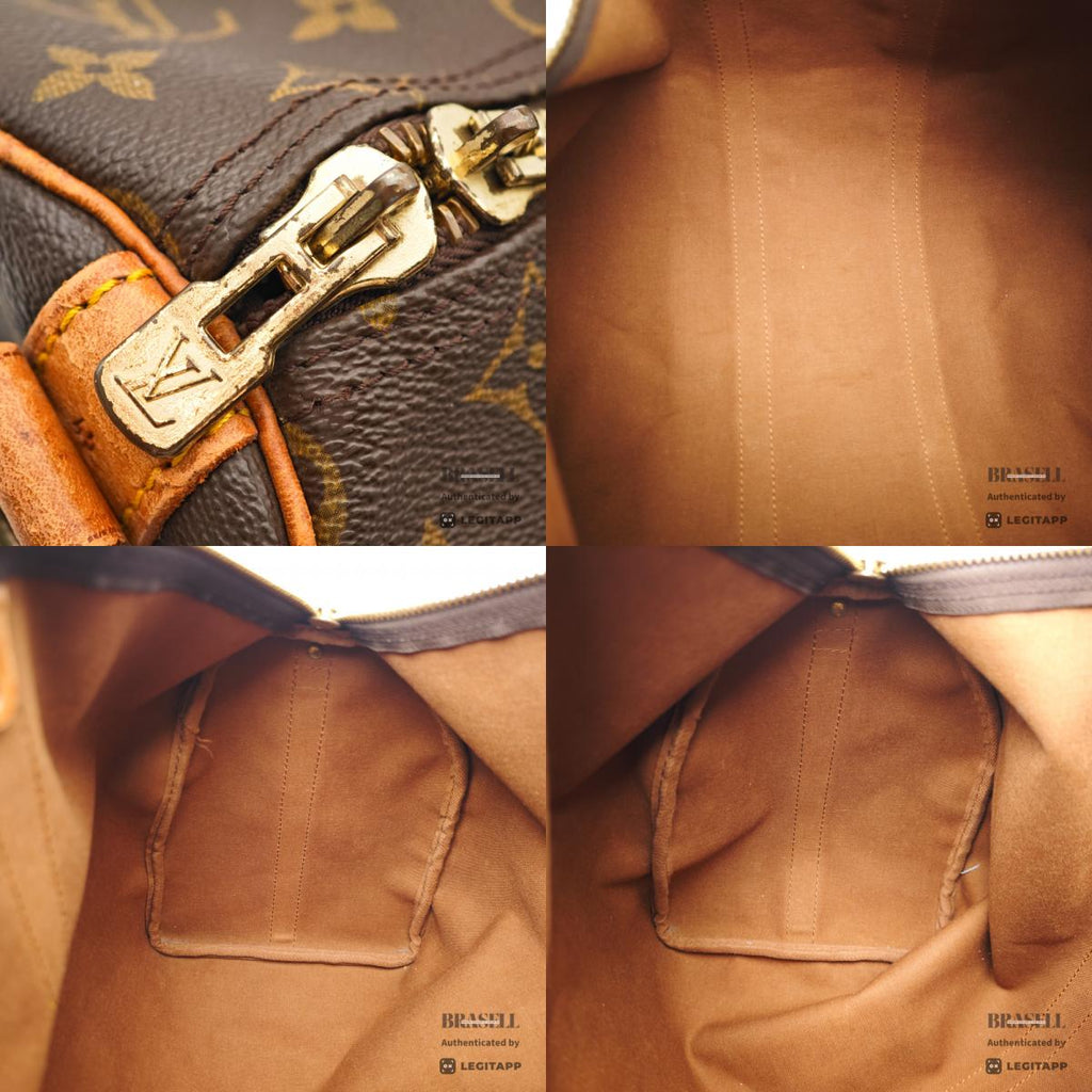 LOUIS VUITTON Keepall45 Monogram Canvas Brown Boston Bag M41418【ImportFeeFREE】