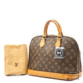 LOUIS VUITTON Alma PM Monogram Canvas Brown Hand Bag M53151 【ImportFeeFREE】