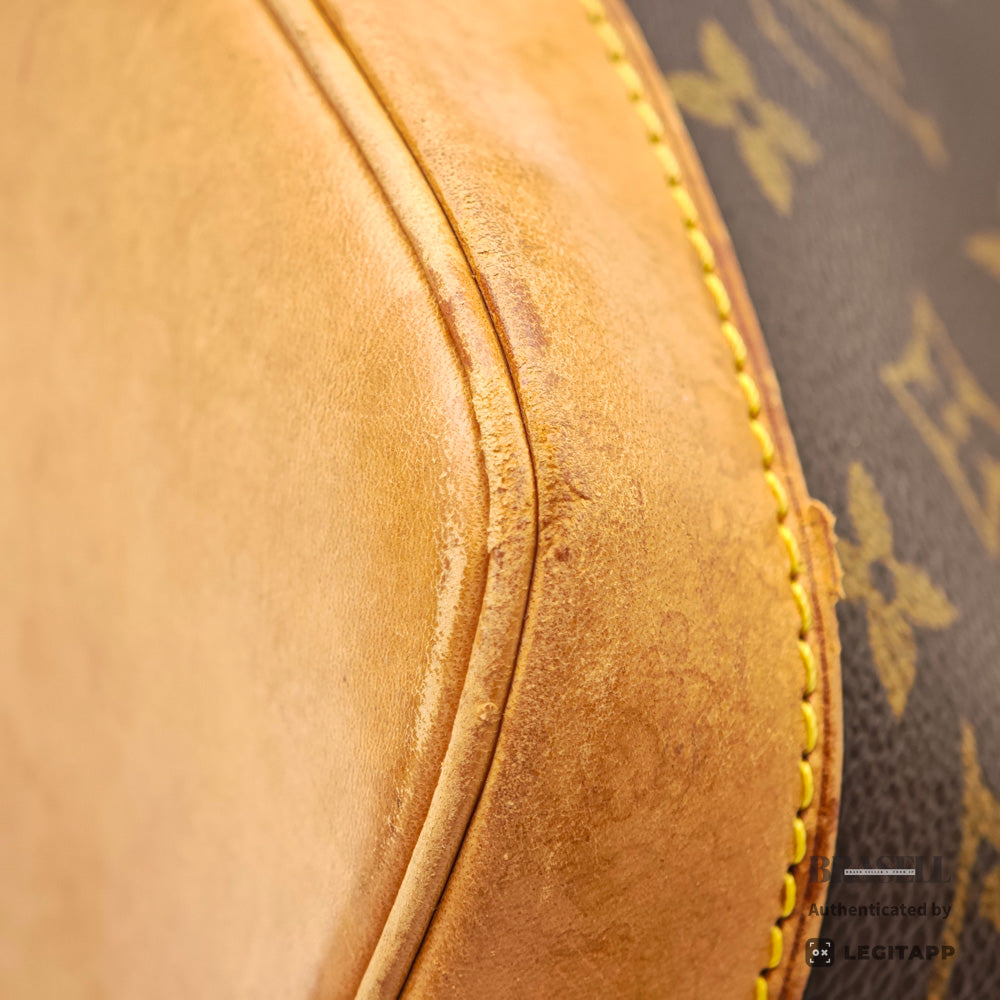 LOUIS VUITTON Alma PM Monogram Canvas Brown Hand Bag M53151 【ImportFeeFREE】
