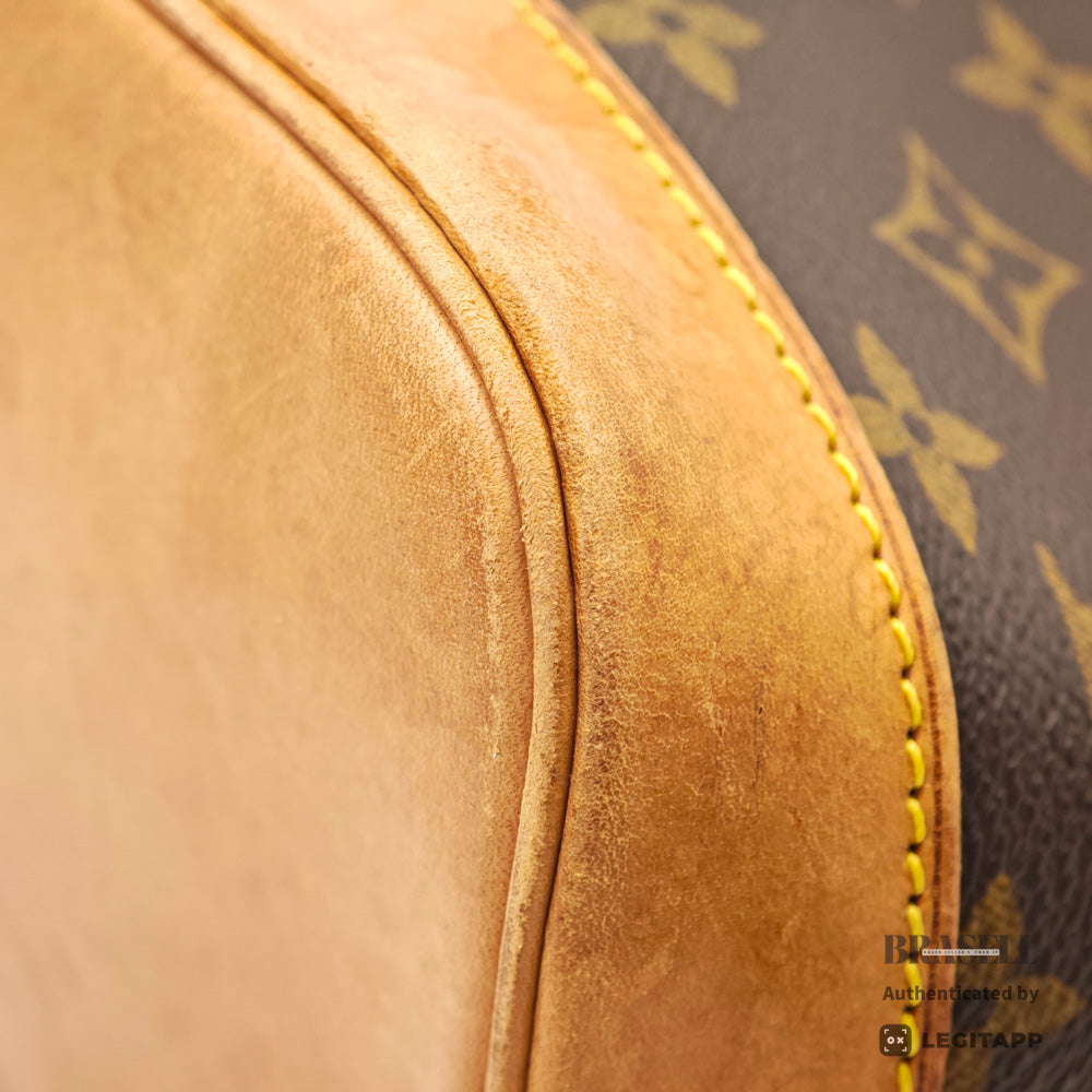 LOUIS VUITTON Alma PM Monogram Canvas Brown Hand Bag M53151 【ImportFeeFREE】