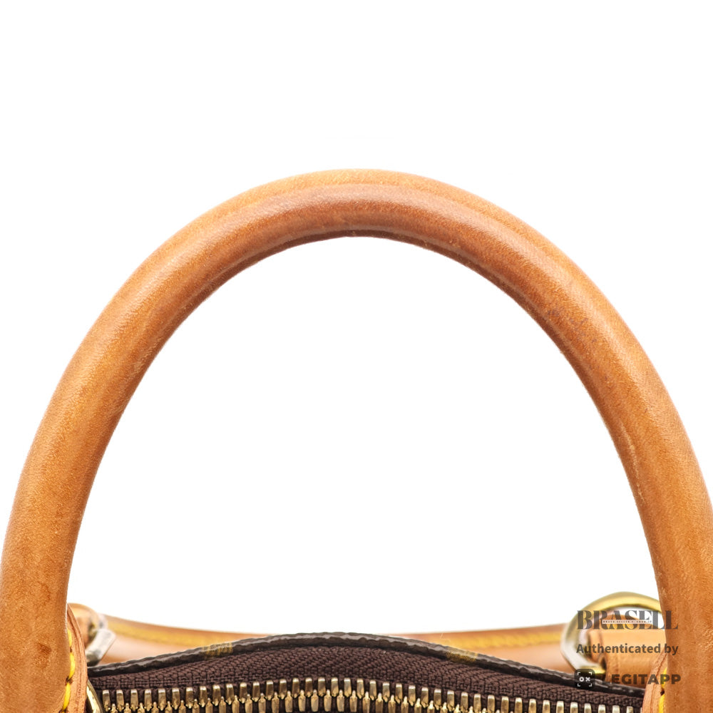 LOUIS VUITTON Alma PM Monogram Canvas Brown Hand Bag M53151 【ImportFeeFREE】