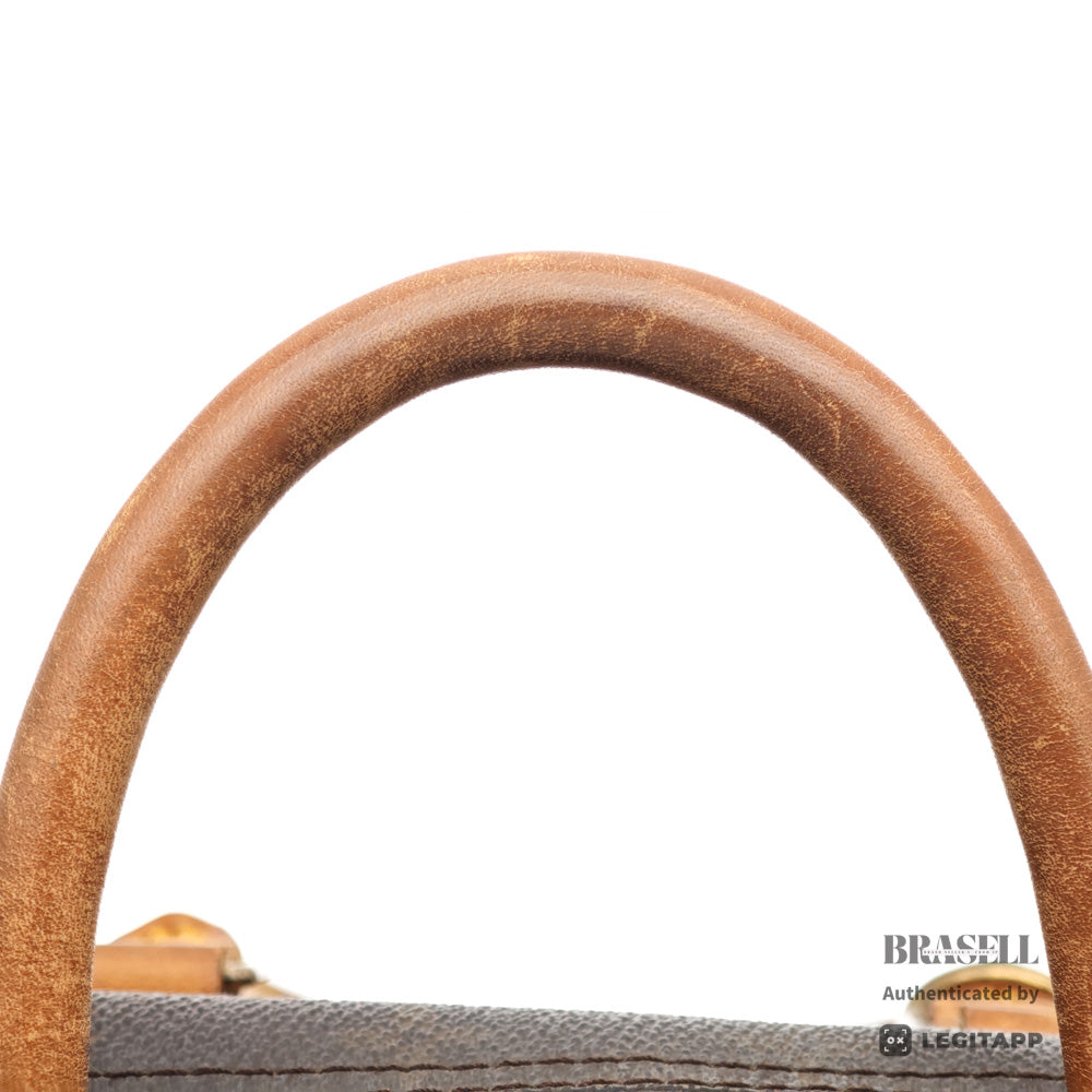 LOUIS VUITTON Deauville Monogram Canvas Brown Hand Bag M47270 【ImportFeeFREE】