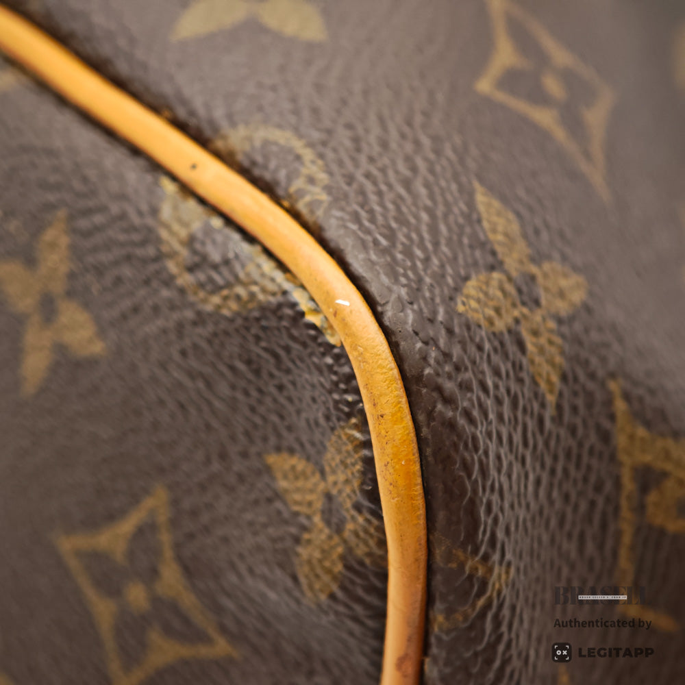 LOUIS VUITTON Palermo PM Monogram Canvas M40145 Brown Tote Bag 【ImportFeeFREE】