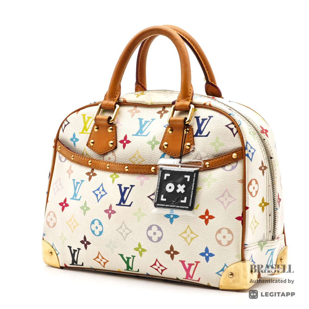 LOUIS VUITTON TrouvilleMonogram MulticolorCanvas HandBag M92663【ImportFeeFREE】