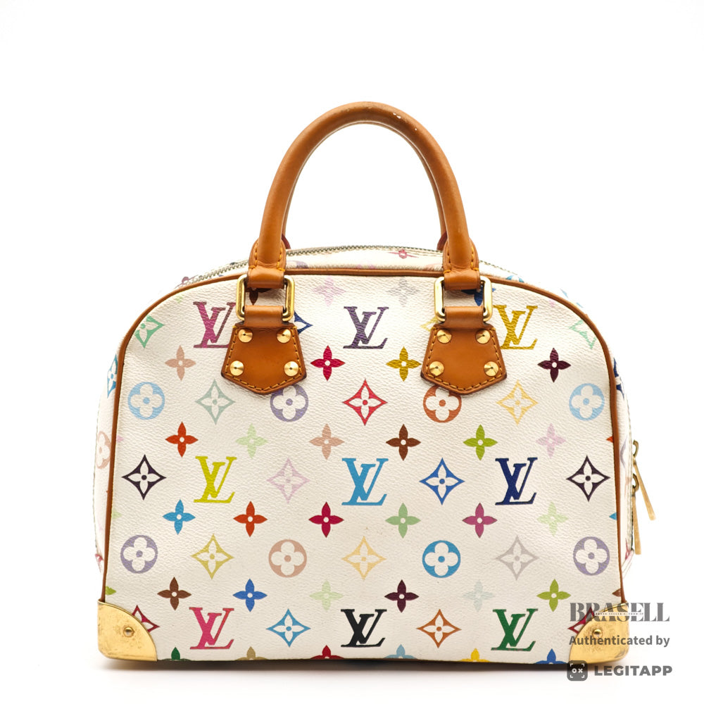 LOUIS VUITTON TrouvilleMonogram MulticolorCanvas HandBag M92663【ImportFeeFREE】