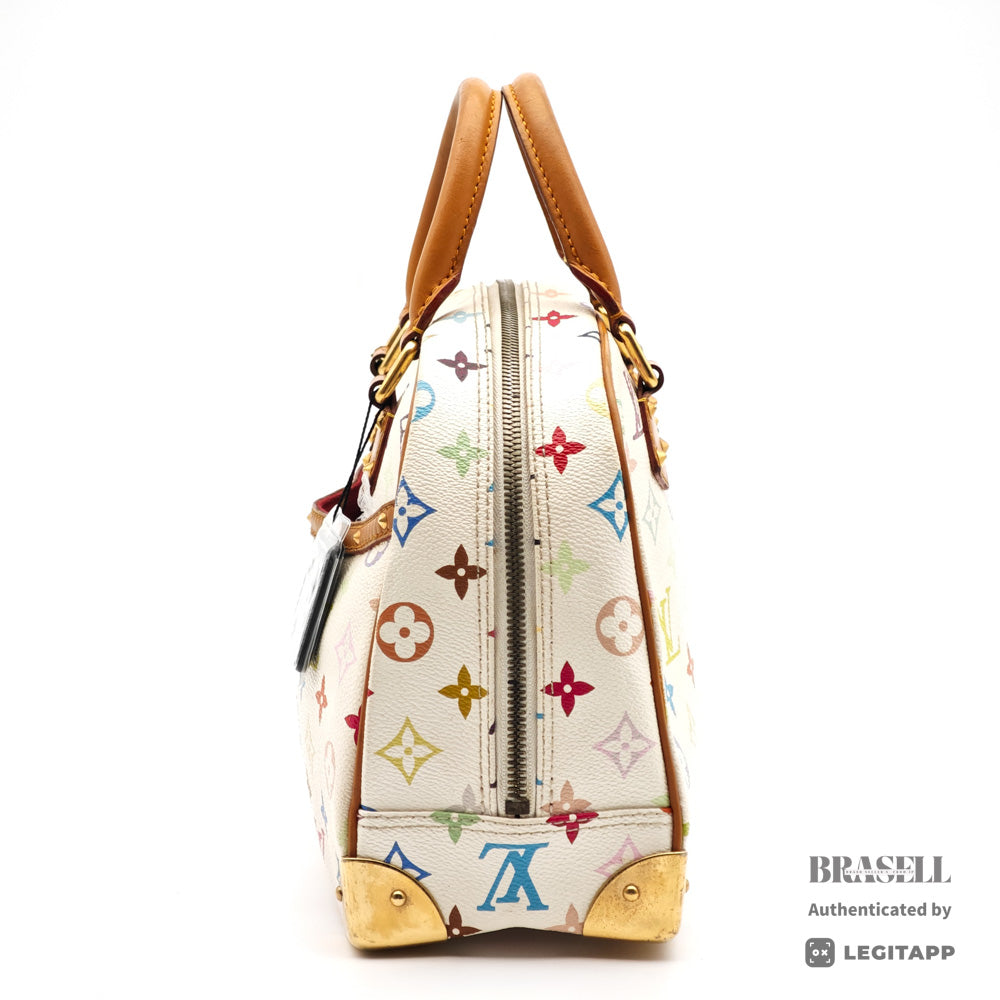 LOUIS VUITTON TrouvilleMonogram MulticolorCanvas HandBag M92663【ImportFeeFREE】