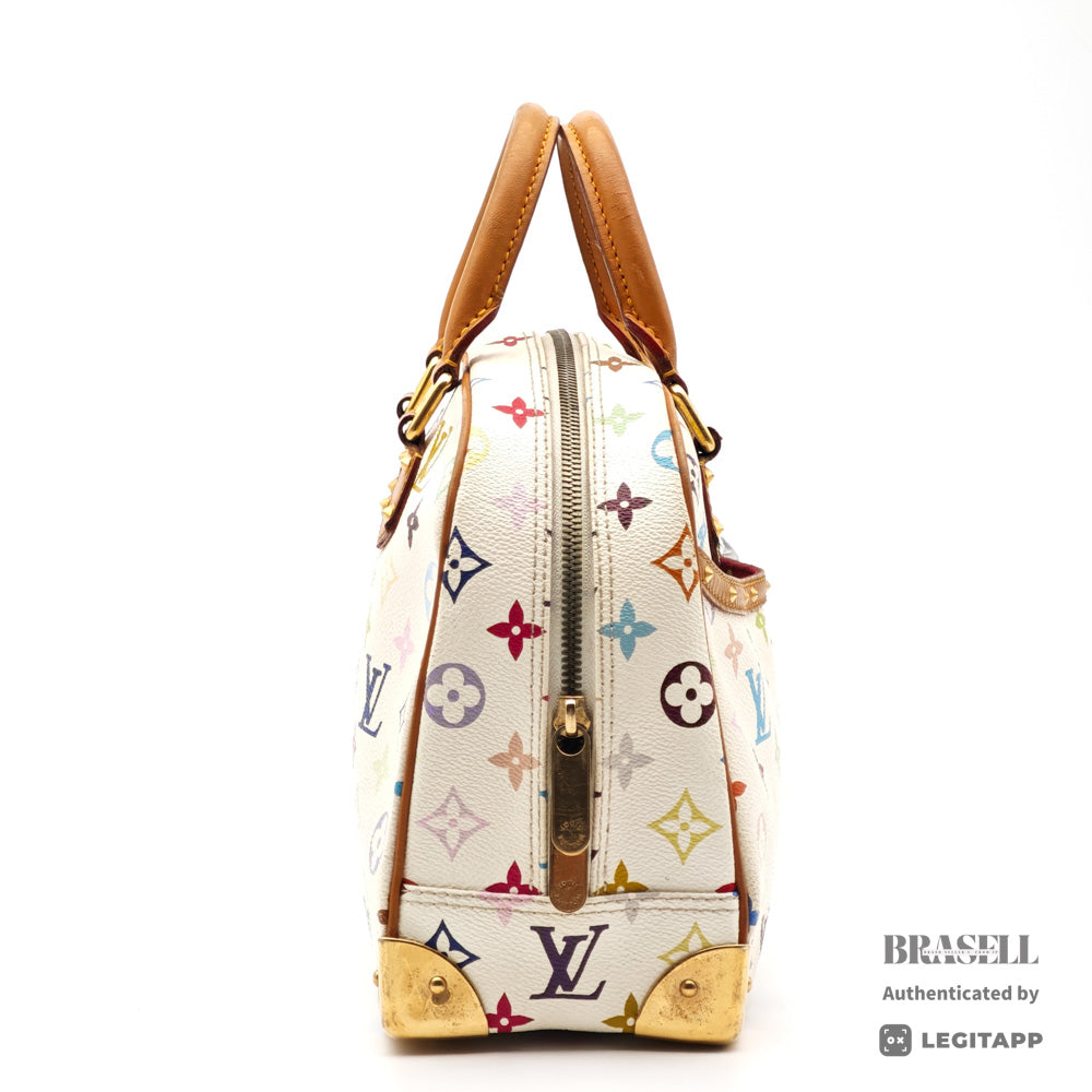 LOUIS VUITTON TrouvilleMonogram MulticolorCanvas HandBag M92663【ImportFeeFREE】