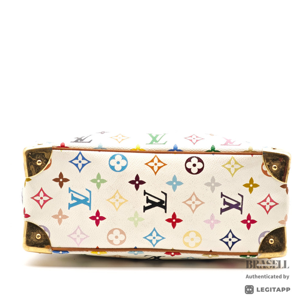 LOUIS VUITTON TrouvilleMonogram MulticolorCanvas HandBag M92663【ImportFeeFREE】