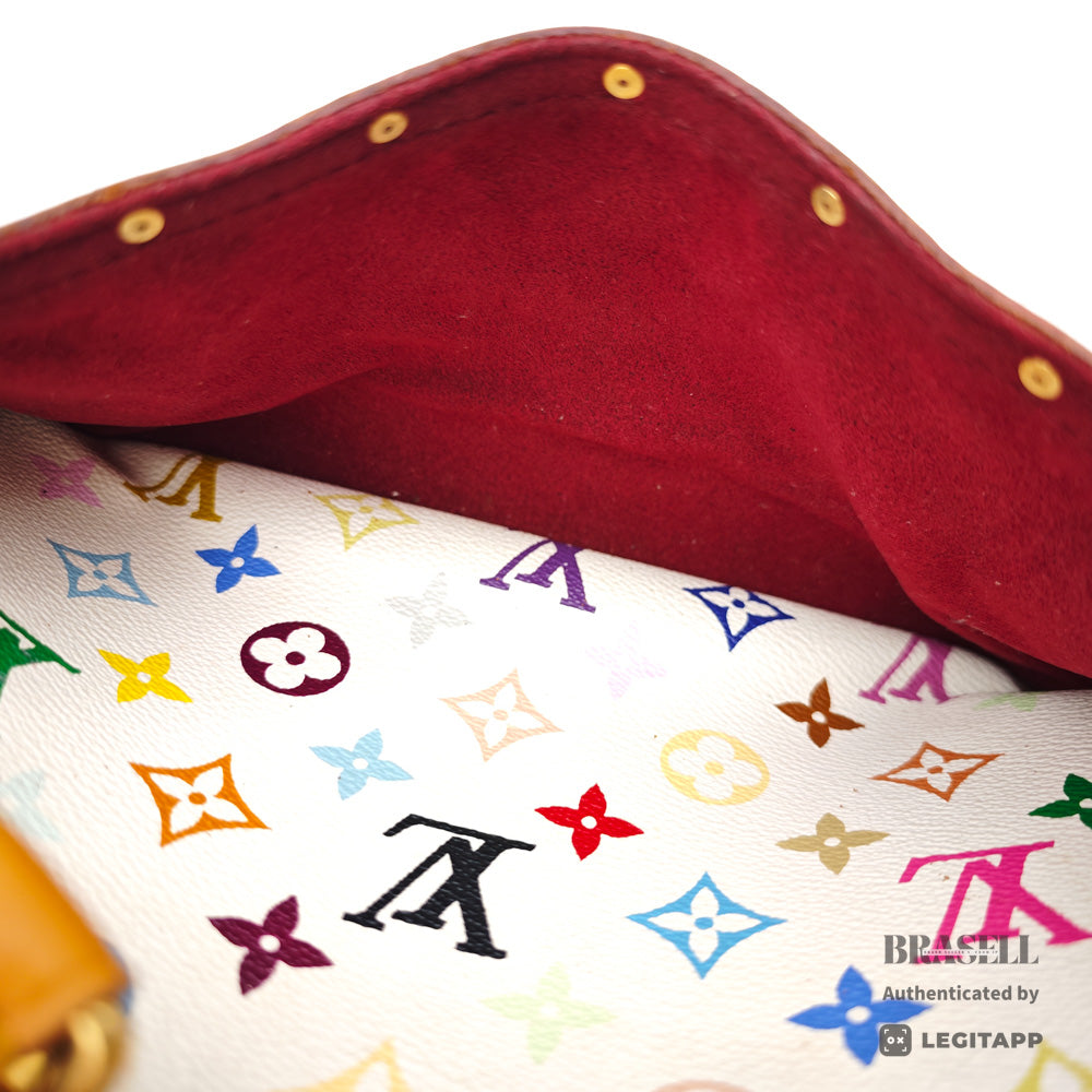 LOUIS VUITTON TrouvilleMonogram MulticolorCanvas HandBag M92663【ImportFeeFREE】