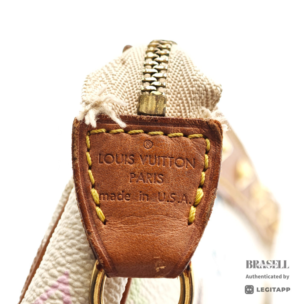 LOUIS VUITTON Pochette Accessoires Monogram M92649 hand Bag【ImportFeeFREE】