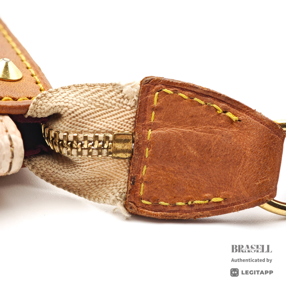 LOUIS VUITTON Pochette Accessoires Monogram M92649 hand Bag【ImportFeeFREE】