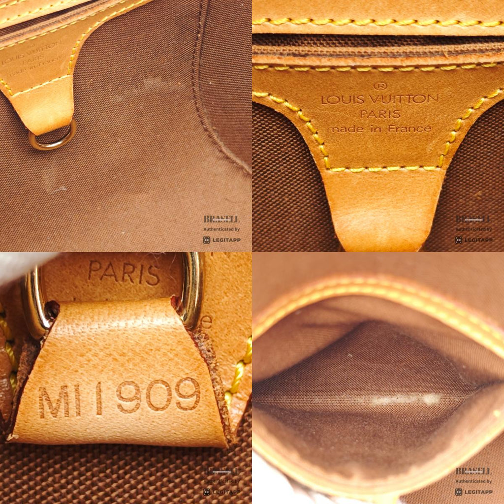 LOUIS VUITTON Handbag Monogram Canvas Women's