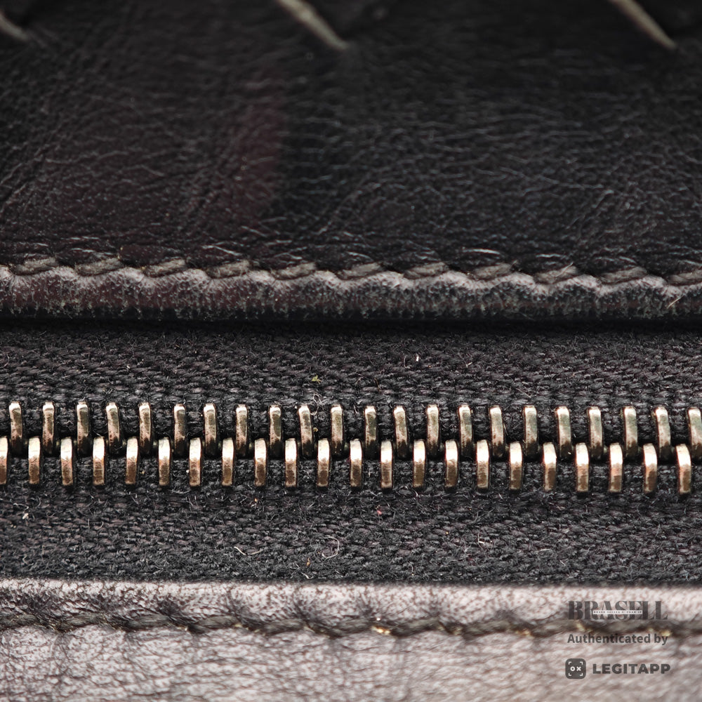 BOTTEGA VENETA Leather Clutch Bag 【ImportFeeFREE】