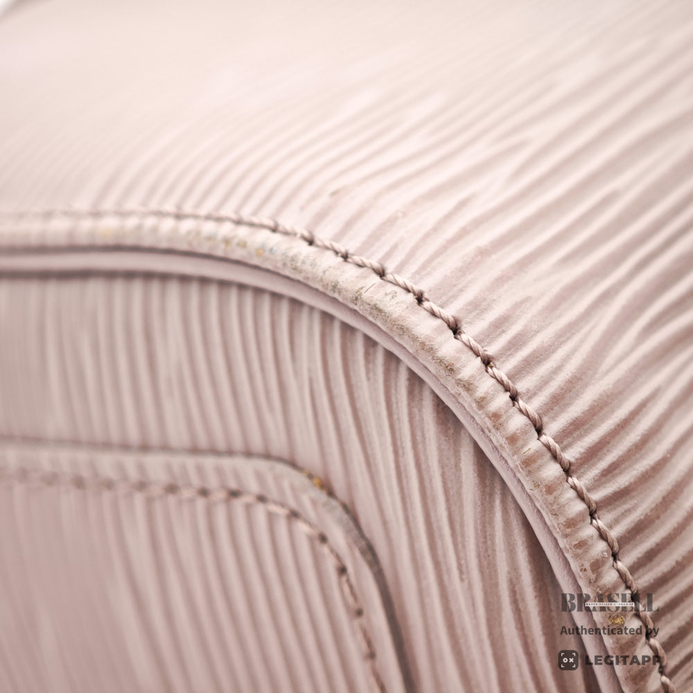 LOUIS VUITTON Speedy 25 Epi Leather Lilac Hand Bag 【ImportFeeFREE】