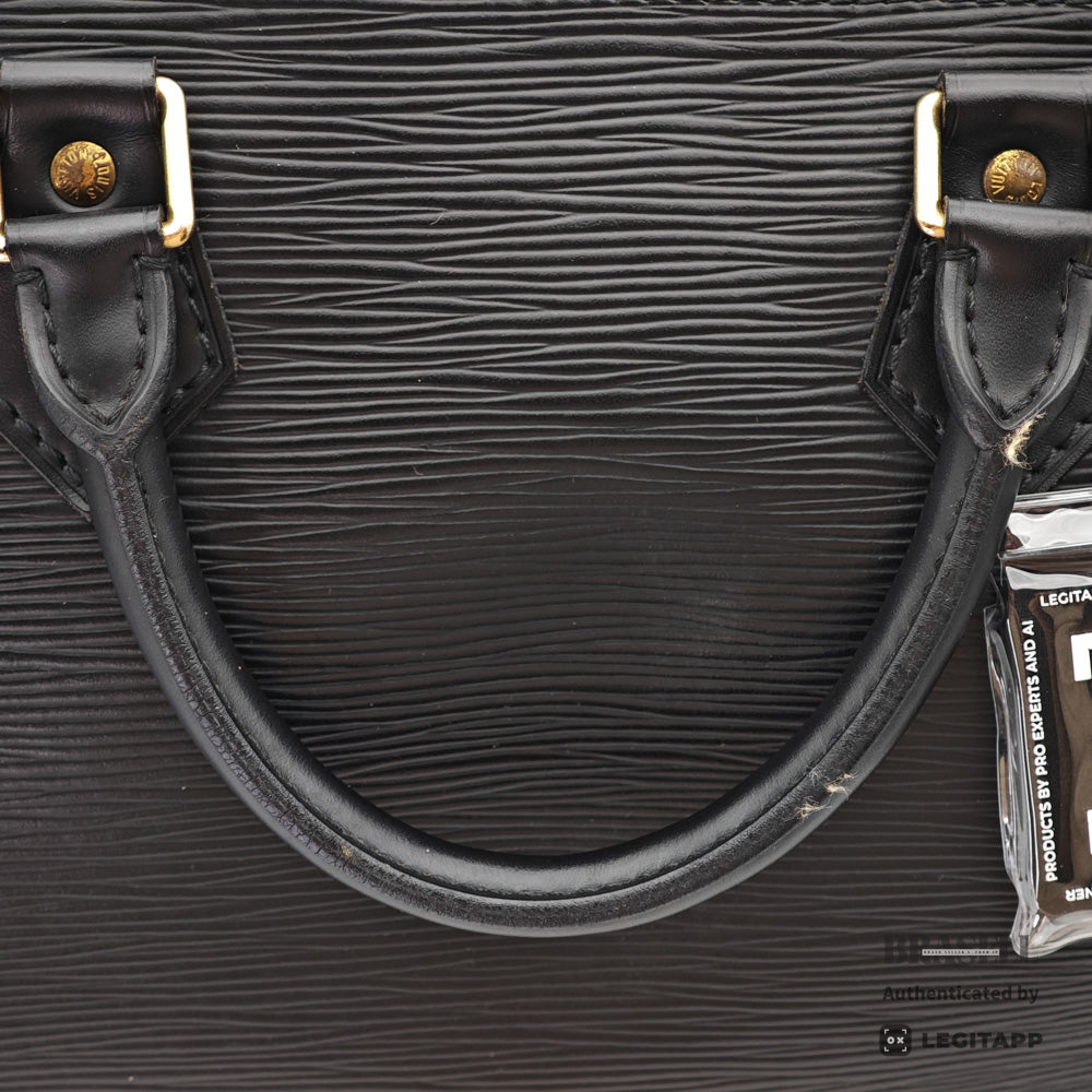 LOUIS VUITTON Speedy 35 Epi Leather Black Hand Bag 【ImportFeeFREE】