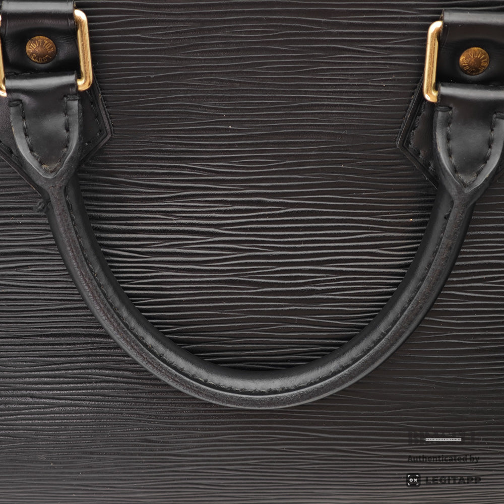 LOUIS VUITTON Speedy 35 Epi Leather Black Hand Bag 【ImportFeeFREE】
