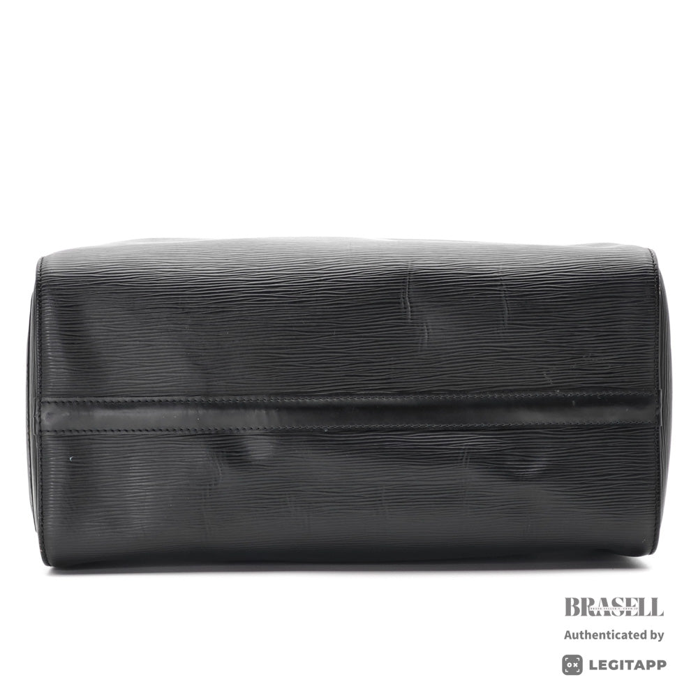 LOUIS VUITTON Speedy 35 Epi Leather Black Hand Bag 【ImportFeeFREE】