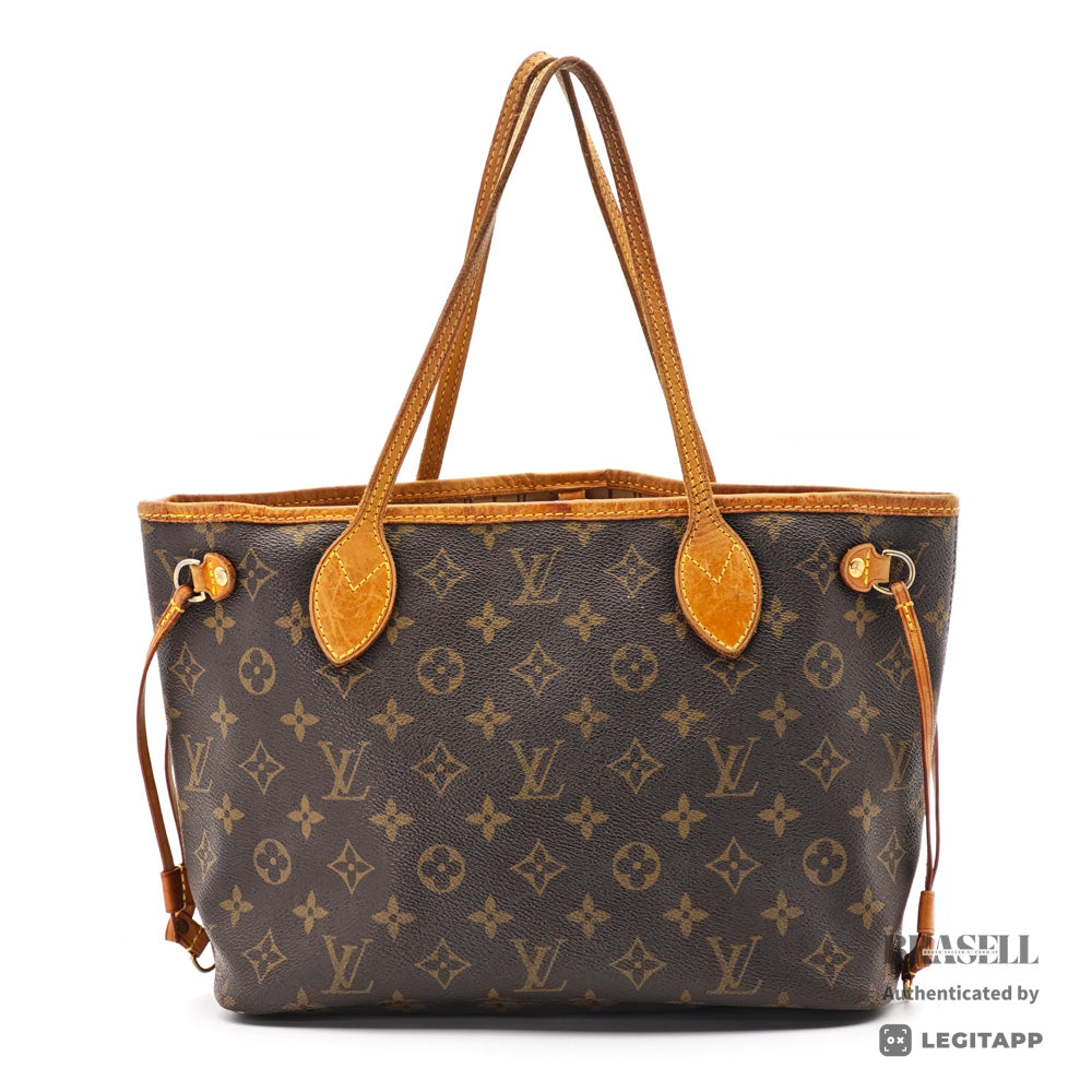 LOUIS VUITTON Neverfull PM Monogram Canvas Brown Tote Bag【ImportFeeFREE】
