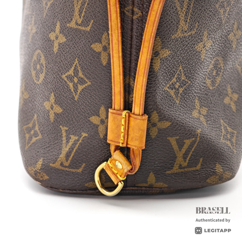 LOUIS VUITTON Neverfull PM Monogram Canvas Brown Tote Bag【ImportFeeFREE】