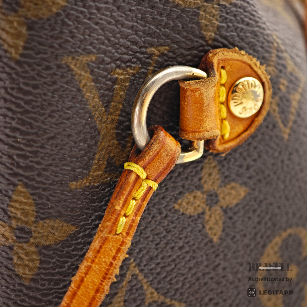LOUIS VUITTON Neverfull PM Monogram Canvas Brown Tote Bag【ImportFeeFREE】