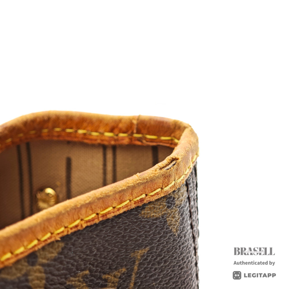 LOUIS VUITTON Neverfull PM Monogram Canvas Brown Tote Bag【ImportFeeFREE】