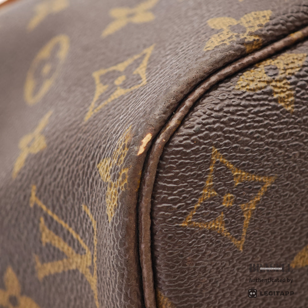 LOUIS VUITTON Neverfull PM Monogram Canvas Brown Tote Bag【ImportFeeFREE】