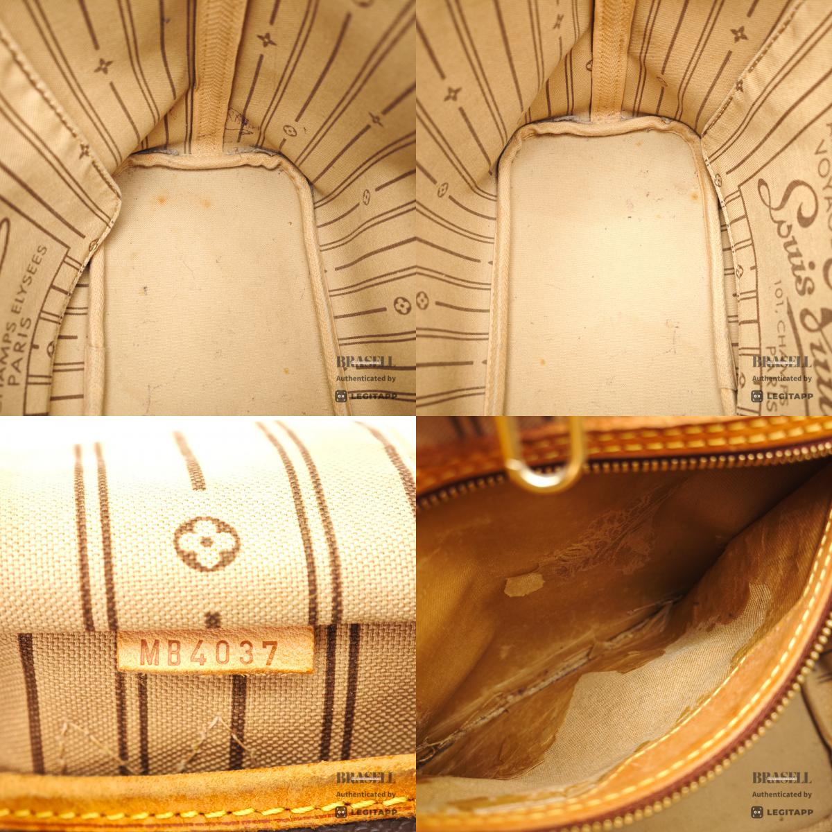 LOUIS VUITTON Neverfull PM Monogram Canvas Brown Tote Bag【ImportFeeFREE】