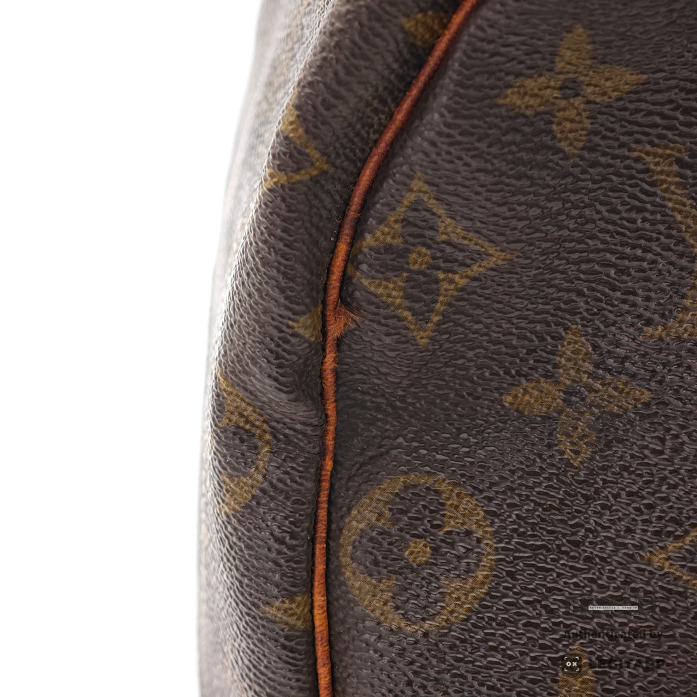 LOUIS VUITTON Speedy 35 Monogram Canvas Brown Hand Bag M41524 【ImportFeeFREE】