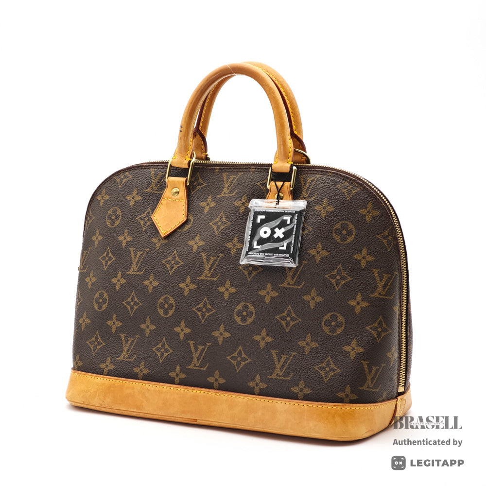LOUIS VUITTON Alma PM Monogram Canvas Brown Hand Bag 【ImportFeeFREE】