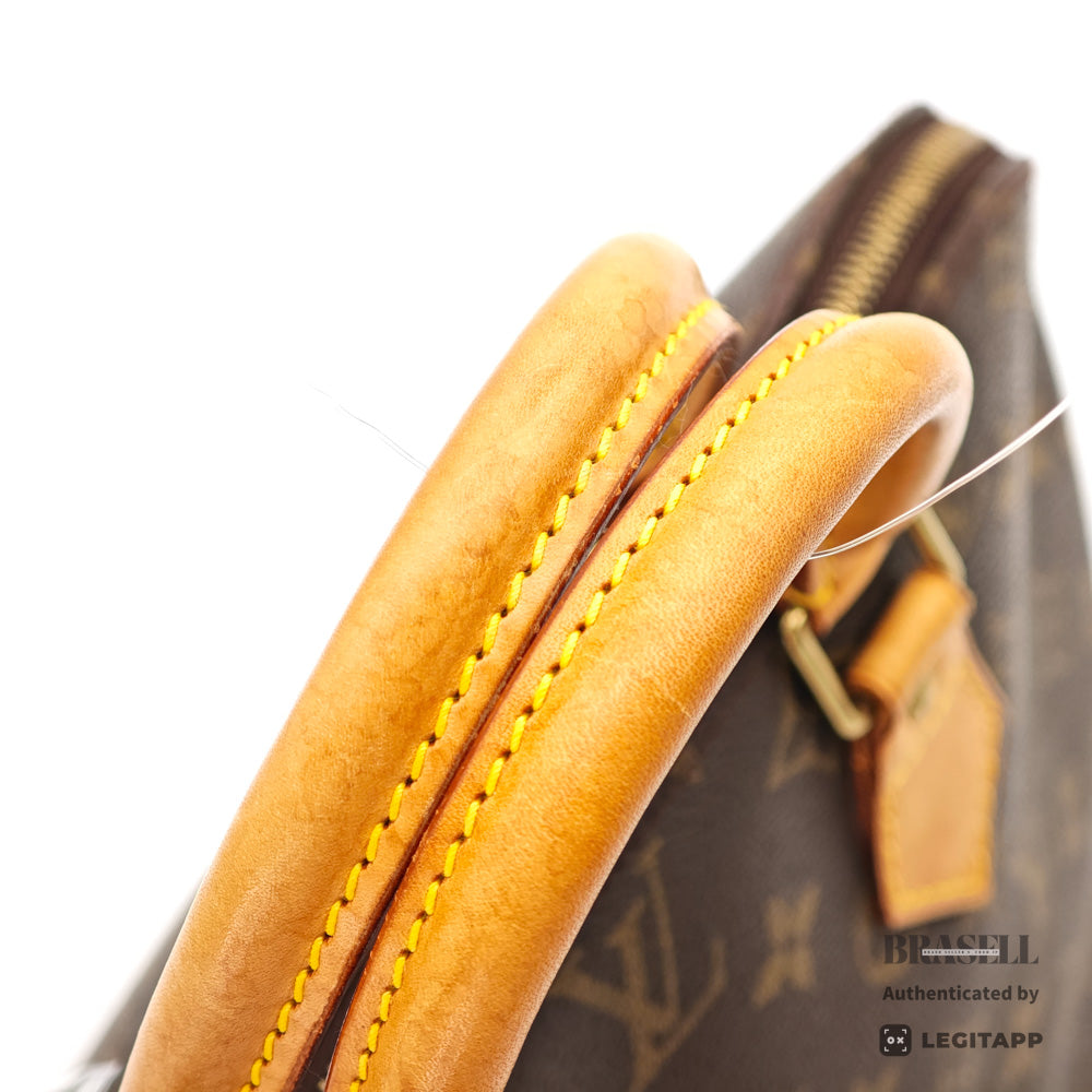 LOUIS VUITTON Alma PM Monogram Canvas Brown Hand Bag 【ImportFeeFREE】