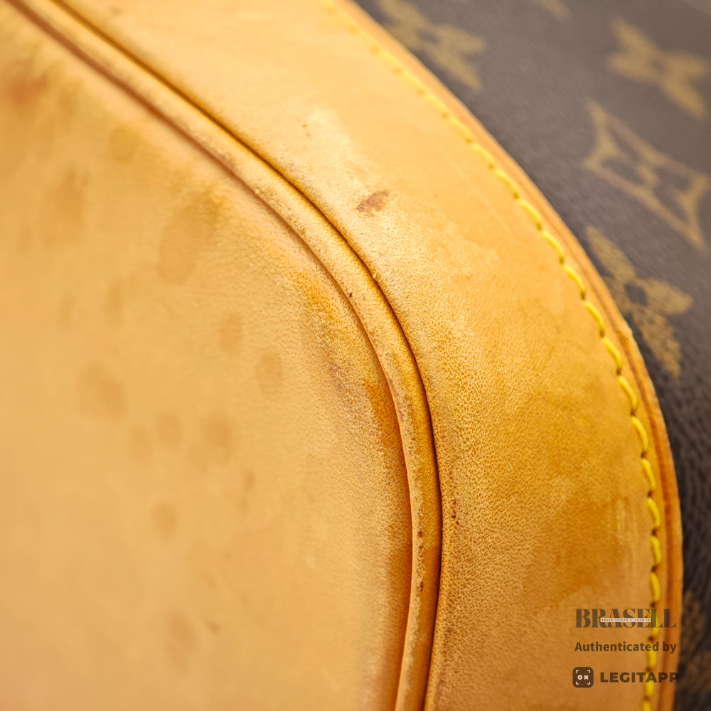 LOUIS VUITTON Alma PM Monogram Canvas Brown Hand Bag 【ImportFeeFREE】