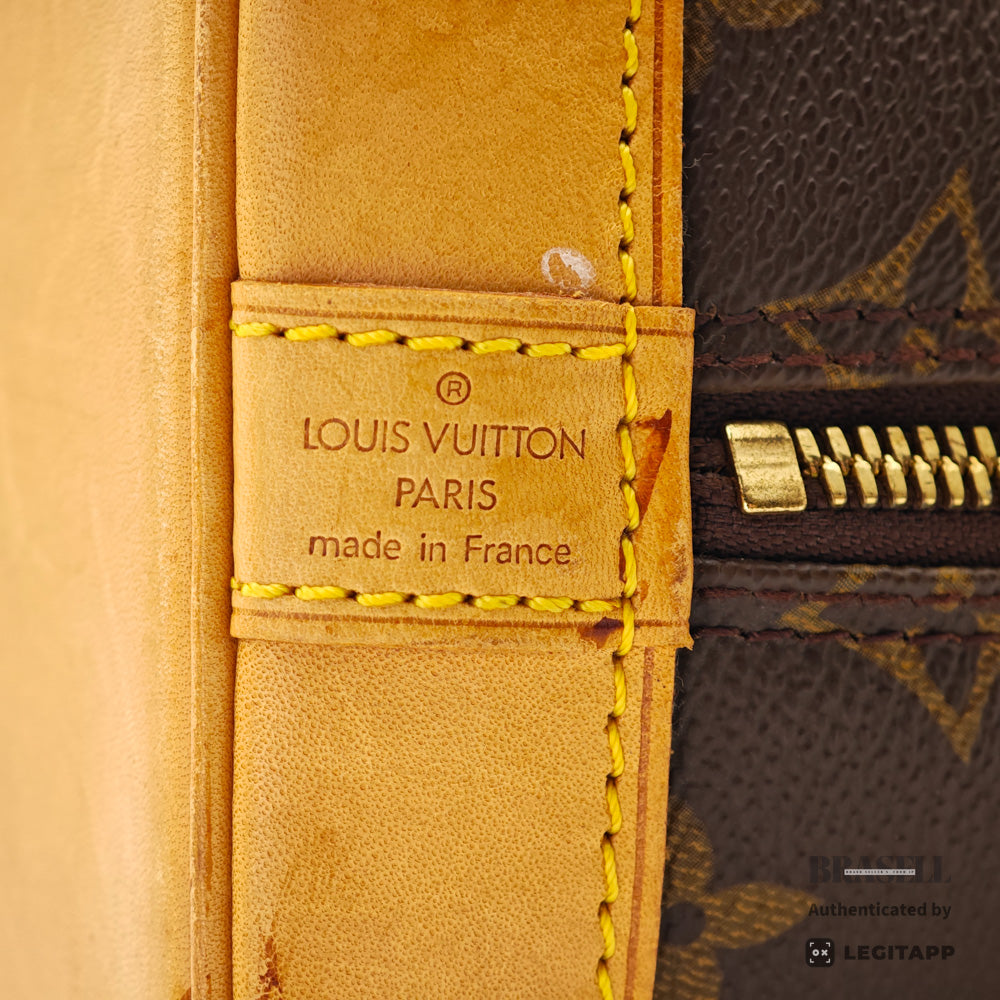 LOUIS VUITTON Alma PM Monogram Canvas Brown Hand Bag 【ImportFeeFREE】