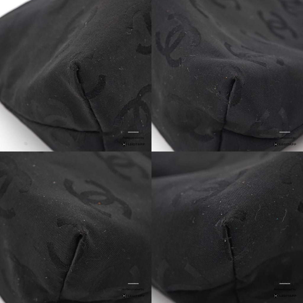 CHANEL Wild Stitch Leather Black Tote Bag 【ImportFeeFREE】