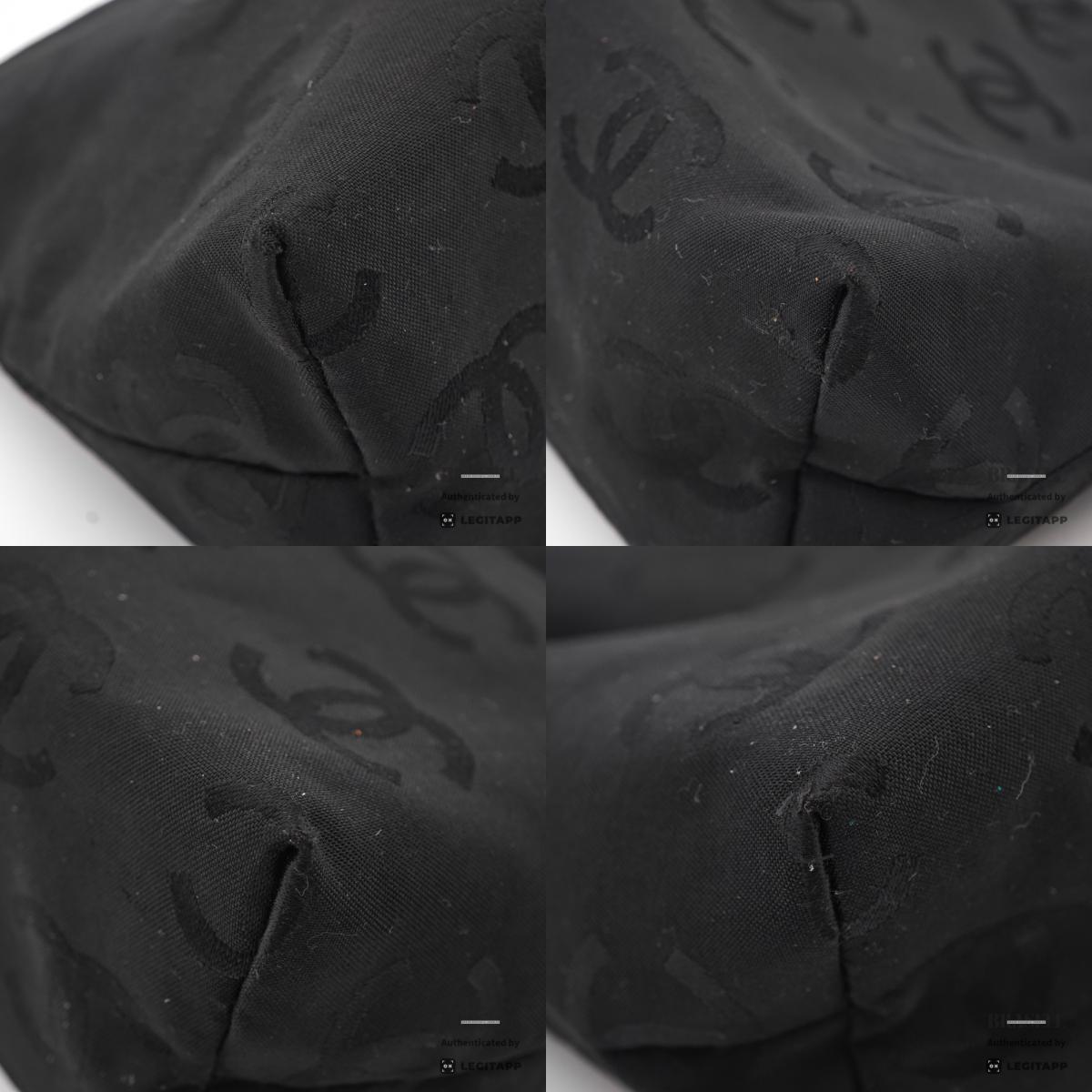 CHANEL Wild Stitch Leather Black Tote Bag 【ImportFeeFREE】