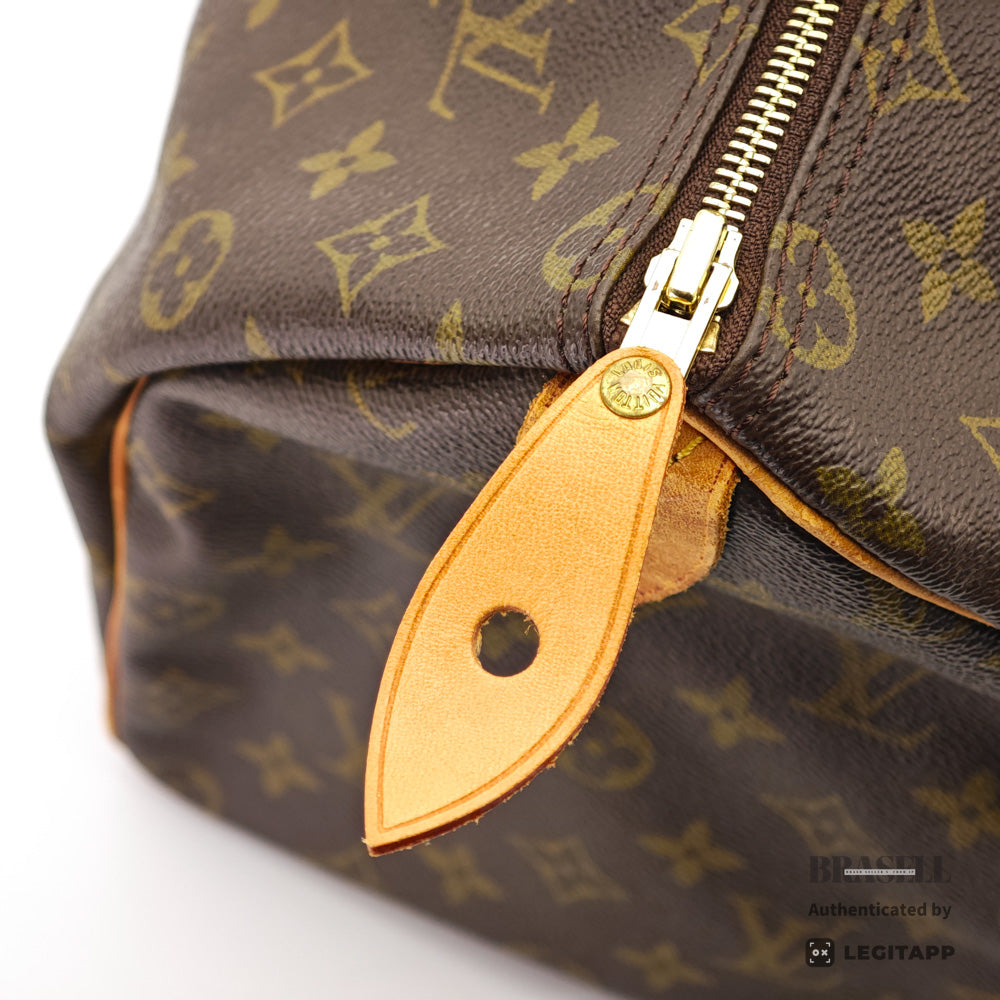 LOUIS VUITTON Speedy 35 Monogram Canvas Brown Hand Bag 【ImportFeeFREE】