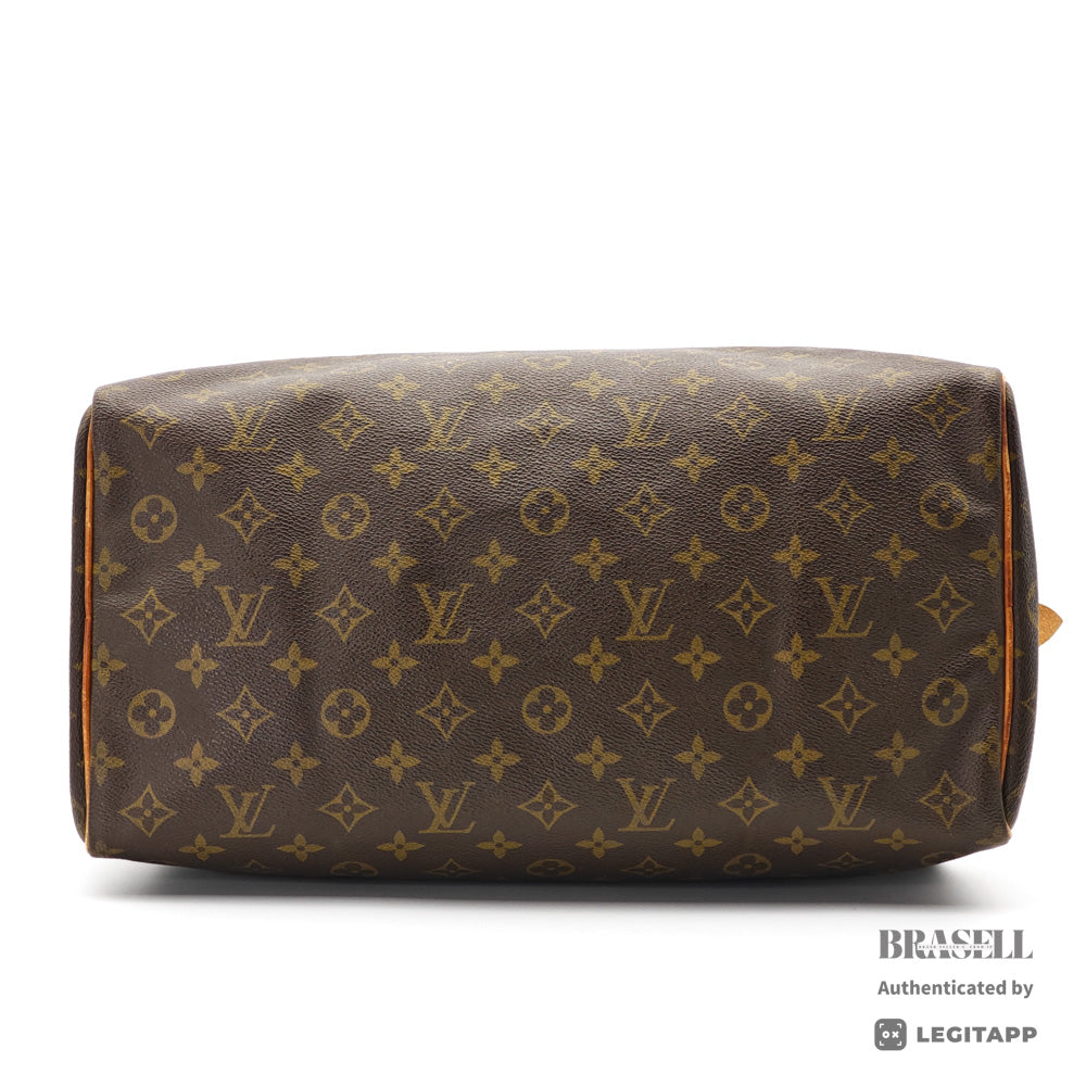LOUIS VUITTON Speedy 35 Monogram Canvas Brown Hand Bag 【ImportFeeFREE】