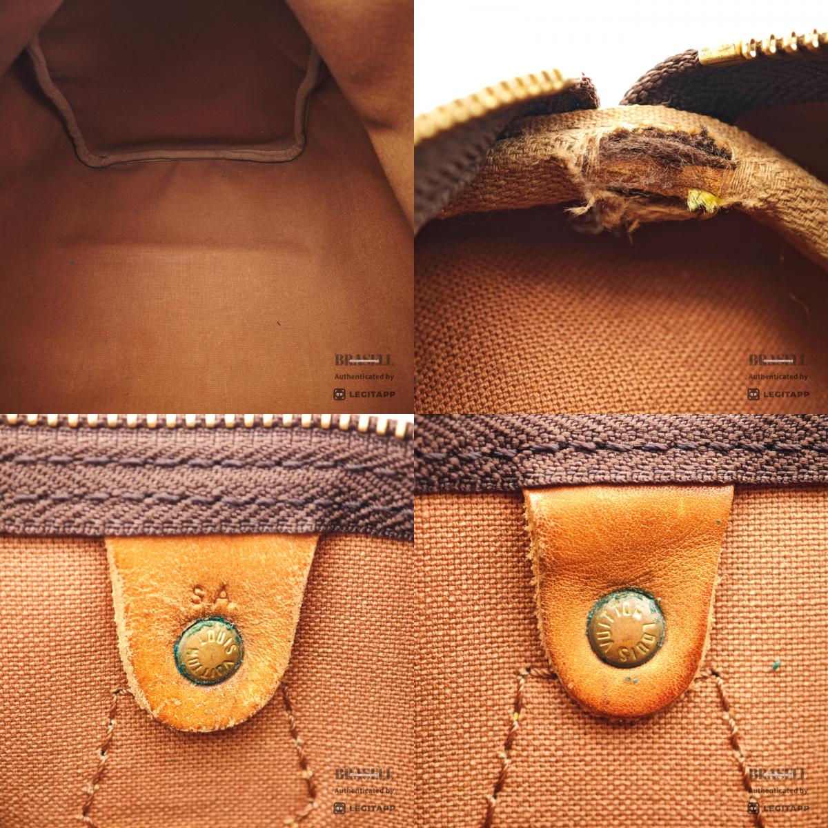 LOUIS VUITTON Speedy 35 Monogram Canvas Brown Hand Bag 【ImportFeeFREE】