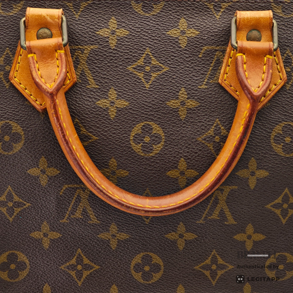 LOUIS VUITTON Speedy 35 Monogram Canvas Brown Hand Bag 【ImportFeeFREE】