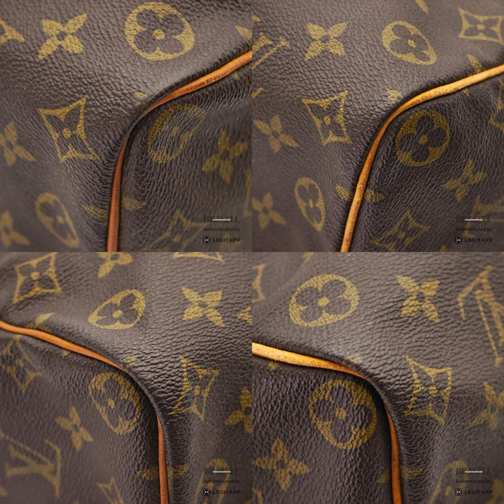 LOUIS VUITTON Speedy 35 Monogram Canvas Brown Hand Bag 【ImportFeeFREE】