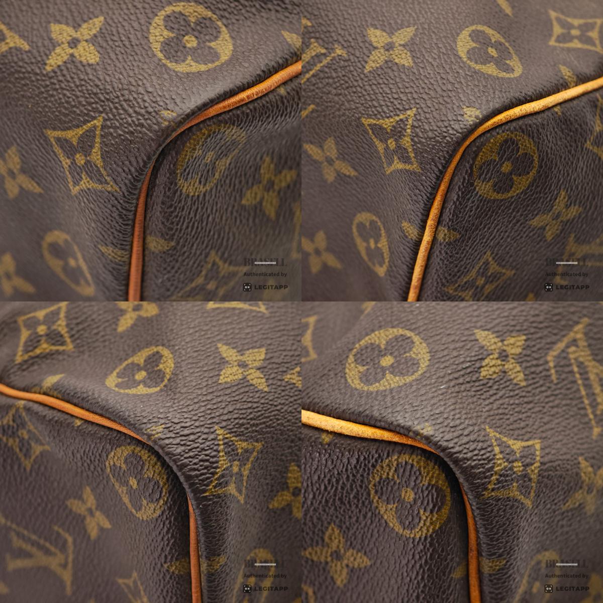 LOUIS VUITTON Speedy 35 Monogram Canvas Brown Hand Bag 【ImportFeeFREE】
