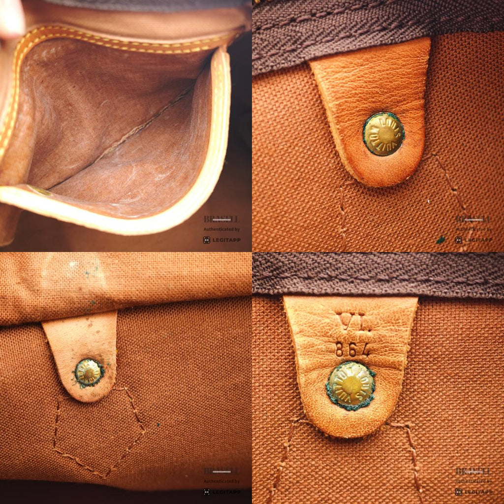 LOUIS VUITTON Speedy 35 Monogram Canvas Brown Hand Bag 【ImportFeeFREE】