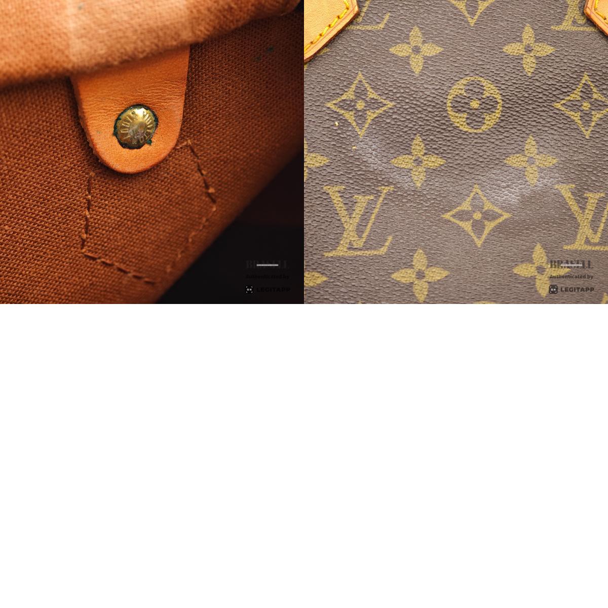 LOUIS VUITTON Speedy 35 Monogram Canvas Brown Hand Bag 【ImportFeeFREE】